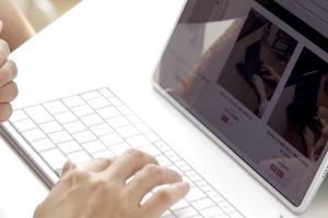 Mokibo Fusion Keyboard 2.0 Smart Keyboard with Invisible Touchpad