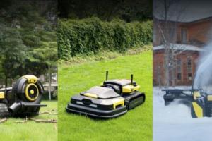 Yarbo Autonomous Yard Robot: Robotic Mower + Snowblower + Leaf Blower