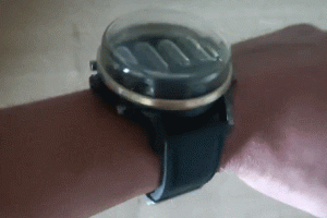 SPARK: Handmade Numitron IV-16 Wristwatch with Auto Wake up