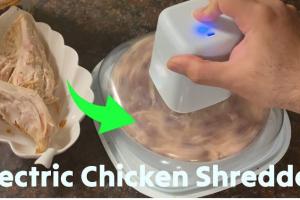 Rechargeable Chicken Shredder Tested