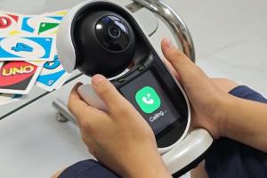 Clevedog 2-Way Video Security Camera with Built-in Screen