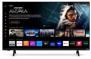 VIZIO 43-inch 4K UHD WiFi 6 AirPlay Smart TV