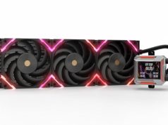 Valkyrie Syn 360 AIO CPU Liquid Cooler with LCD Screen for Ryzen 7 7800X3D, Intel 14900K