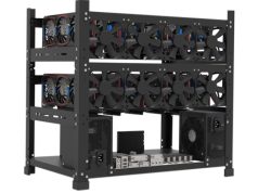 Sluice V2 Stackable 12-GPU Crypto Mining Rig