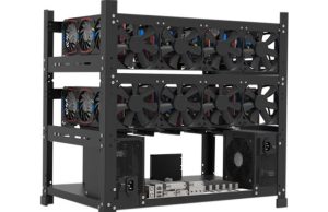 Sluice V2 Stackable 12-GPU Crypto Mining Rig