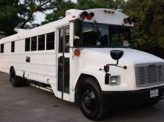 Skoolie Studio: School Bus Tiny Office on Wheels