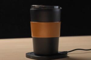Celsius Self-Heating Mug Works with 15W Wireless Chargers