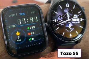TOZO S5 Tested: Waterproof 100+ Sports Smartwatch Unboxing