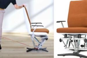 MySmartfit Gym Chair for Office Workouts