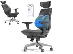 Backrobo C2 Air Smart Active Lumbar Support Chair with App, Heat