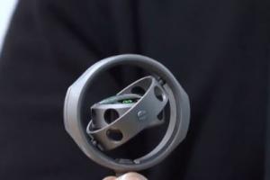 Otacle S2 Ti Pure Titanium Gyroscopic Compass Fidget Toy Inspired by Eye of Agamotto