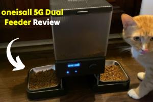oneisall 5G WiFi Automatic Dual Pet Feeder Tested