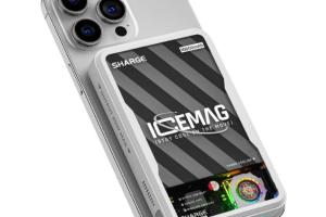Sharge ICEMAG MagSafe Power Bank with Active Cooling