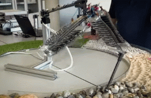 This Robotic Leg is Powered by Electro-hydraulic Artificial Muscles