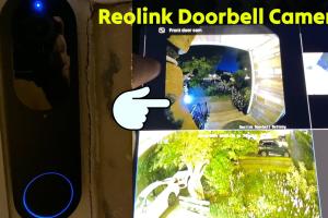 Reolink Doorbell Battery Tested: Alexa Compatible  2K 4MP Video Doorbell with Head-to-Toe View