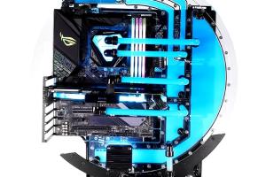 Barrowch Star1 Circular Water Cooling PC Case