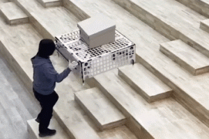 Palletrone Flying Cart with Multi-Rotor Design