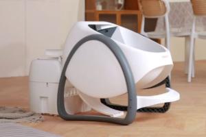 FurBuilt Catbula Pro App Connected Auto-Pack Litter Box