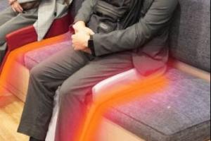 Thanko’s Train Seat Heater with 3 Heat Settings