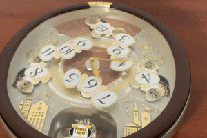 Seiko QXM574BRH Collector’s Edition Melodies in Motion Animated Clock