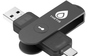 Thetis Pro FIDO2 Security Key (USB, NFC) for Passwordless Login