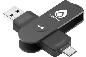 Thetis Pro FIDO2 Security Key (USB, NFC) for Passwordless Login