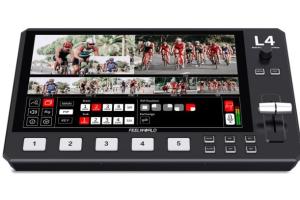 FEELWORLD L4 10.1-inch Video Switcher for Up to 5 Livestreaming Cameras