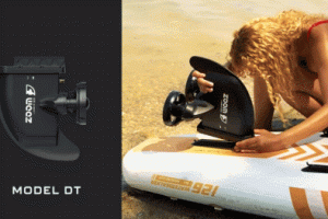 Zoomfins DT: App Controlled Dual Motorized Fins for Paddle Boarding