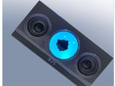 Ferrofluid Speaker, Sound Visualizer & Alarm Clock