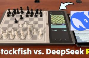Chessnut EVO AI Chessboard vs. DeepSeek R1