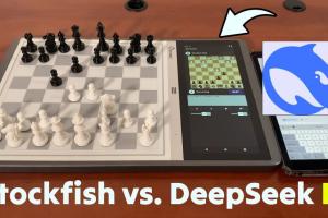Chessnut EVO AI Chessboard vs. DeepSeek R1