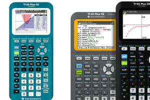 TI-84 Plus CE Python Codable Graphing Calculator
