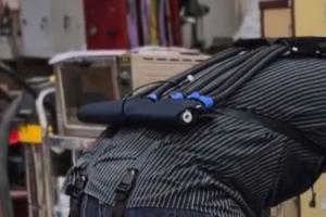 Bacbudy Exosuit Flexible Exoskeleton with Pneumatic Power for Lower Back Support