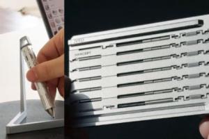 Zero Mk2: Credit Card Sized Foldable Ballpoint Pen