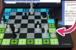 ChessUp 2 vs. Stockfish 17.1 Chess Engine