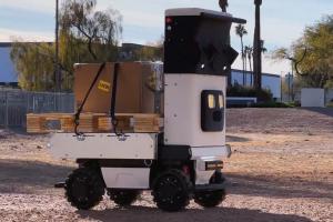 Cartken Hauler Autonomous All-Terrain Transport Robot with 660lbs Capacity