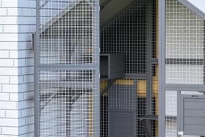 74-inch Large Wooden Outdoor Cat House