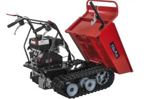XtremepowerUS Motorized All-Terrain Track Wheelbarrow Utility Cart
