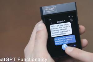 Wooask A9 ChatGPT 4G Translator Earbuds with Touchscreen