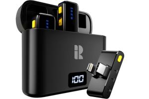 Rythflo LM01 Pro Lavalier Microphone for iPhone & Android