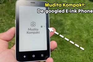 Mudita Kompakt Tested: Distraction-free E Ink Smartphone with Offline Mode