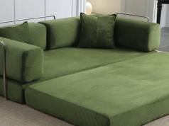 78.8″ Modular Sectional Convertible Sofa Bed