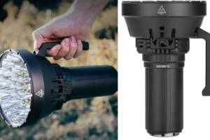 IMALENT MS32W 200,000 Lumens Flashlight with 3 Fans