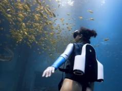 XiaoTun Underwater Jetpack with 200N Thrust, 3 Speeds