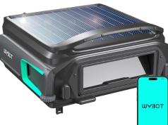 WYBOT F1 Solar Powered Robot Pool Skimmer with Smart Obstacle Avoidance