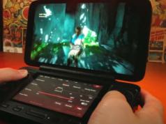 FLIP 1S DS: Dual Screen Handheld Gaming Device