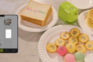 iKoffy EdiBot Portable Full Color Food Printer with AI Images