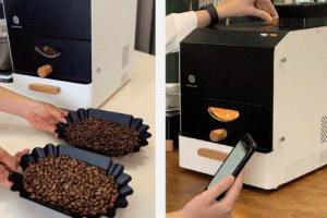 BeanGo Cube X Pro Smart Auto Crack Detection Coffee Roaster with Acoustic Sensors