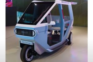 Hyundai E3W Electric Three-Wheeler for Narrow Streets