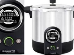 Presto Precise 23-Quart Digital Pressure Canner for Meats, Jams, Salsa